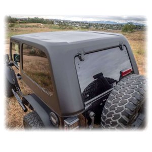 Jeep Wrangler JK Hardtop - TURN Offroad - Fastback 2-Piece - White - `07-`18